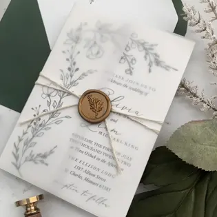 Custom Wax Seal for Wedding Invites