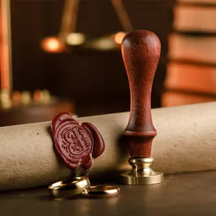 Wax Stamp for Tender Documents